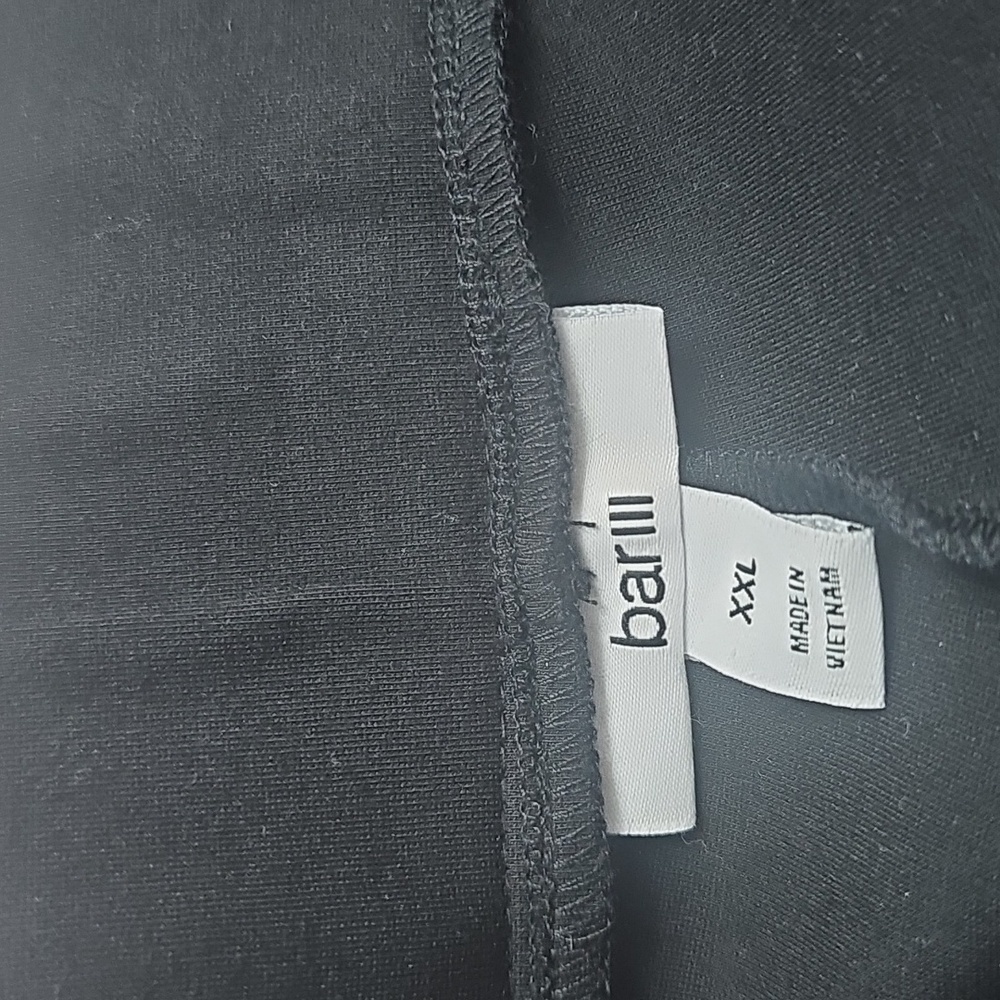 Black High-Waisted Pants with Side Studs - Picture 6 of 6